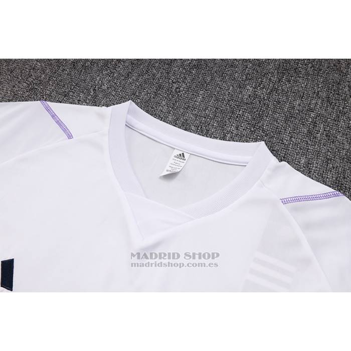 Chandal del Cruzeiro Manga Corta 2023-2024 Blanco - Pantalon Corto